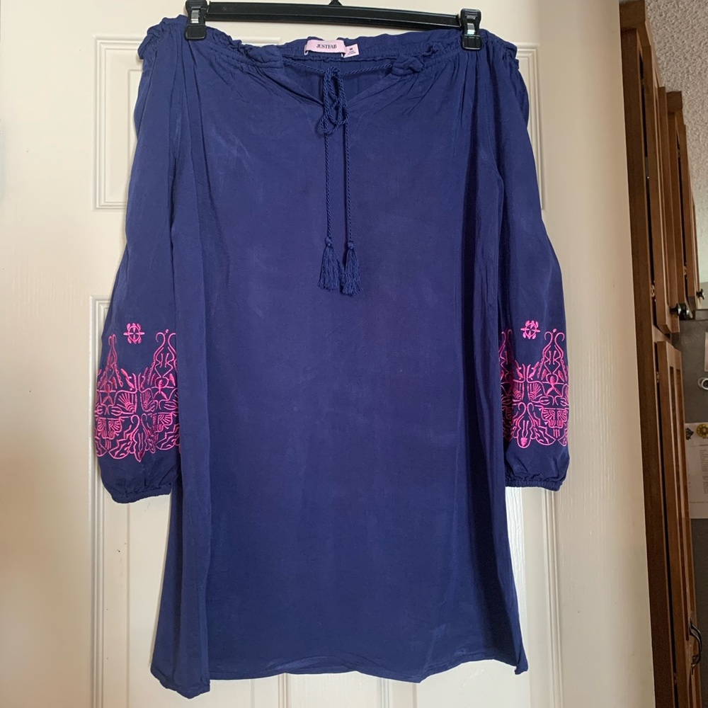 Off the shoulder dress